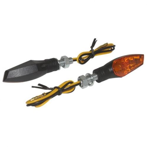 Phares Clignotant Universel Replay Xrun 2 Orange-Noir A Lampe -Homologue Ce- (Paire)
