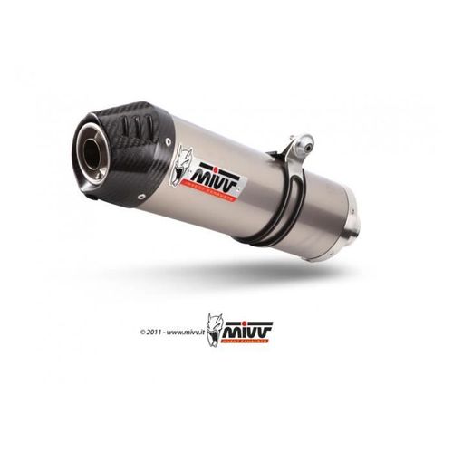 Silencieux Mivv Oval Carbon Cap Titane Bmw R1200gs