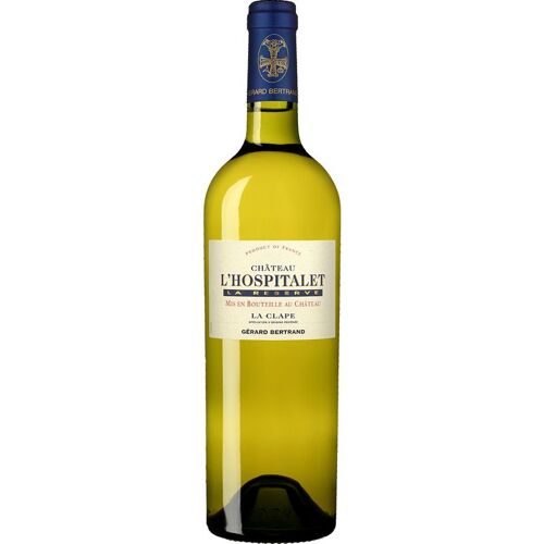 Château L'hospitalet "La Réserve" Gérard Bertrand, 2020, A.O.P Languedoc La Clape, Vin Blanc