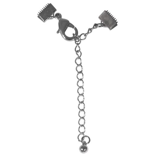 Fermoir - Clip P. Rubans, Assemblé Compl., Platine, P. Rubans 10mm, 1pièce