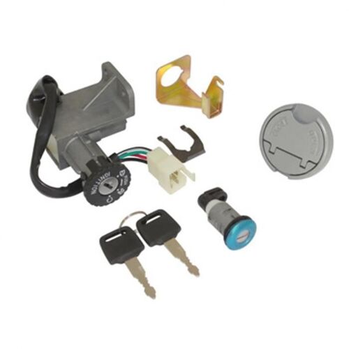 Kit Serrure P2r Pour Scooter Kymco 50 Agility Aprï¿½S 2009 4 Fils+1fils