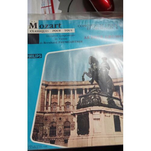 Mozart Classic Pour Tous Orchestre Symphonique De Vienne Direction Bernhard Paumgartner Concerto Numéro 5 Pour Violon Et Orchestre K. 219