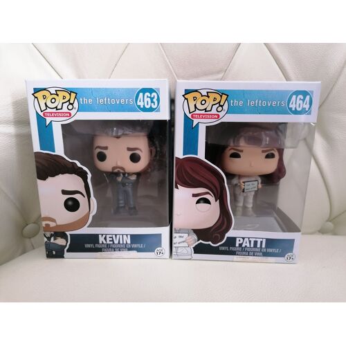 Série De 2 Figurines Funko Pop Television - Kevin - Patti - The Leftovers - N° 463, 464