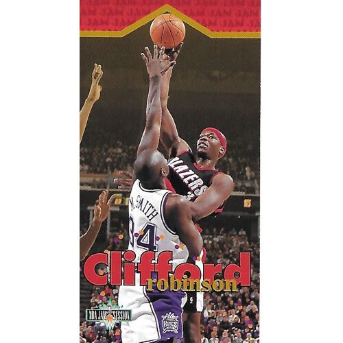 Carte Nba Jam Session 95/96 - Clifford Robinson - N° 88