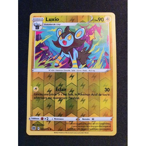 Luxio - Reverse - 050/172 - Stars Etincelantes