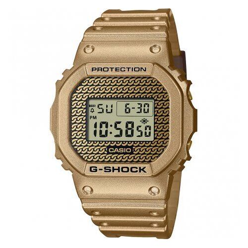G-Shock Classic Style Dwe-5600hg-1er Hip Hop Gold Chain Montre 43.8 Mm