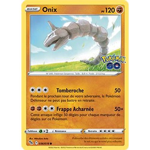 Onix - 036/078 - Pokemon Go