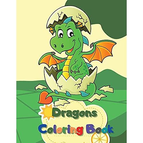 Dragons Coloring Book For Kids