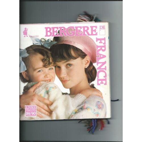 Catalogue Livre-Tricots Bar Le Duc Filature Bergere De France Avec Echantillons 1989/1990
