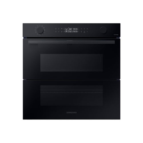 Four Samsung Series 4 NV7B45502AK - avec fonction vapeur - encastrable - WiFi - niche - 56x54.9x57.9 cm (lxpxh) - avec système auto-nettoyant - classe A+ - verre noir