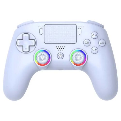 Manette sans fil LED pour PS5 Blanche SUBSONIC