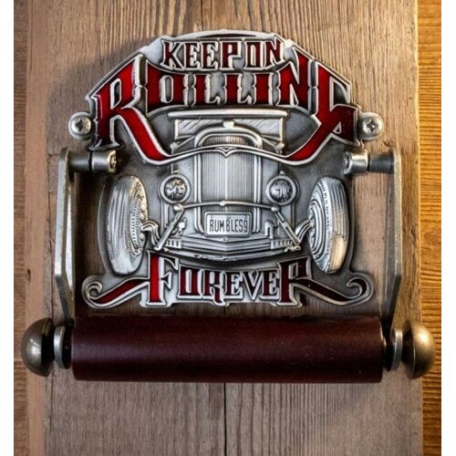Support Rouleau Wc Hot Rod Keep On Rolling Forever Rumble59