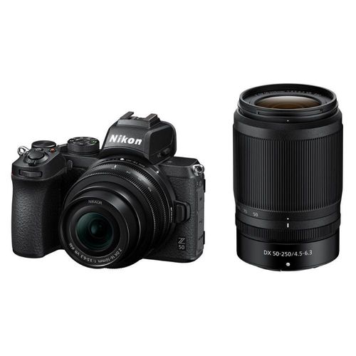 Nikon Z50 + 16-50 mm + 50-250 mm