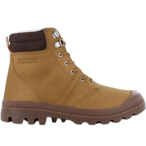 Palladium Pallabrousse Sc Sportcuff Wp+ Bottes Cuir Brown 08841s203sm