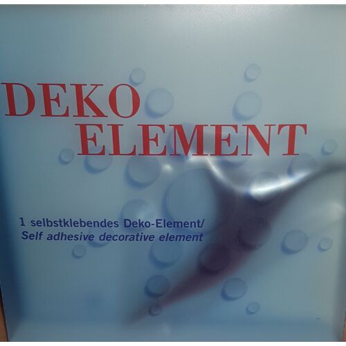 Deco / Salle De Bain / Element De Decoration / Métallique A Coller / De L Architecte Alessandro Mendini / Une Jolie Vague / Méthode Pour Poser L'element Et Retirer L'adhésif