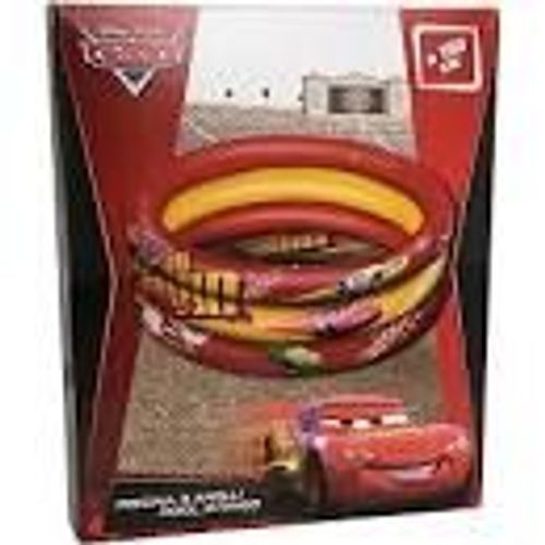 Piscine rouge gonflable CARS / 3 ANNEAUX - MONDO