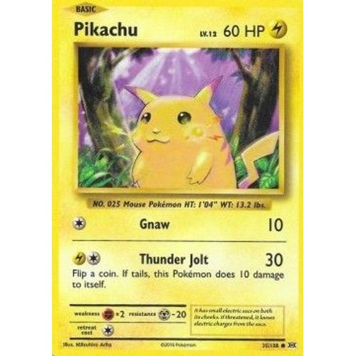 Pikachu (Evolutions)
