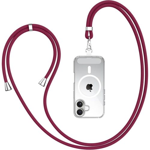Kal-Chaîne De Téléphone Portable Universelle -Convient Pour Tous Les Smartphones Avec 1 Patch Universel -Compatible Avec N'importe Quelle Coque De Téléphone Portable -Réglable Et Amovible
