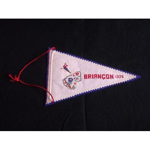 Fanion Vintage, Briançon , Les Alpes