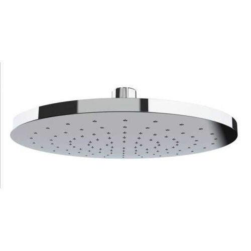WENKO Tête de douche effet pluie Automatic Cleaning anticalcaire, pommeau de douche italienne, Plastique, ø 22,5 cm, chromé