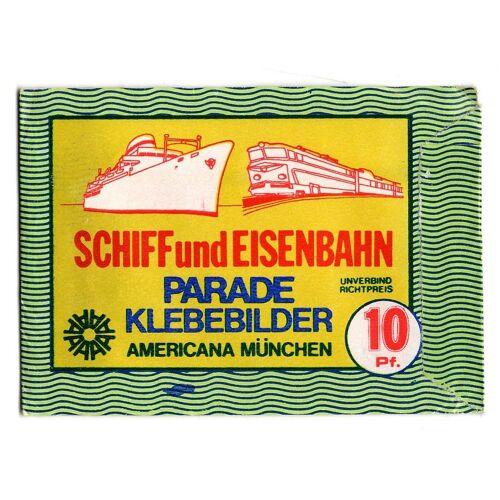 Pochette Schiff Und Eisenbahn Parade Scellée - Americana München - 1971 - No Panini