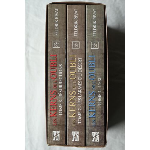 Feldrik Rivat, Les Kerns De L'oubli, Coffret Comprenant Les 3 Tomes, Les Editions De L'homme Sans Nom, 2014