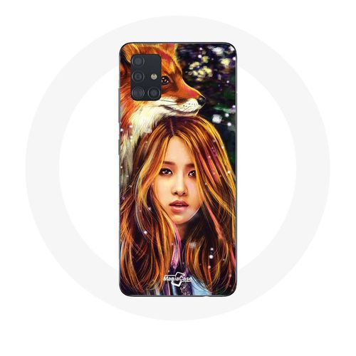 Coque Pour Samsung Galaxy A51 Blackpink Rosé Poster Fanart