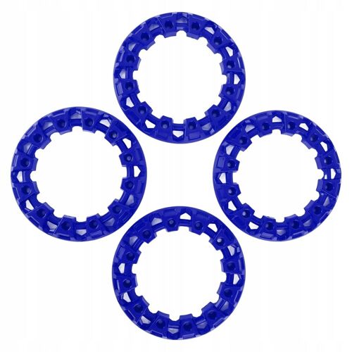 Lot De 4 Moyeux De Roue De Vtt En Plastique Universel Résistant Aux Rayures 6e