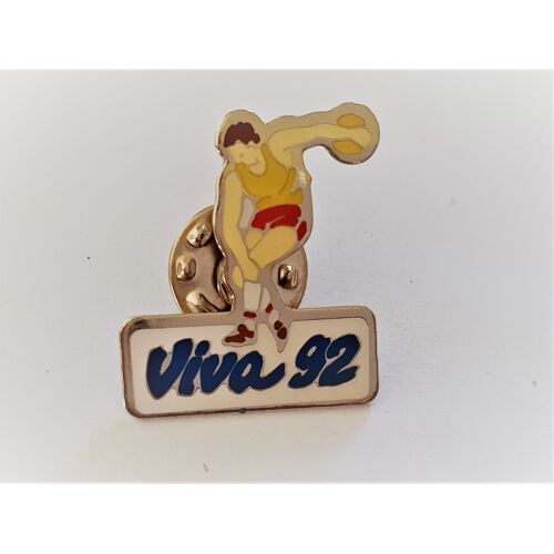Pins Jeux Olympiques Viva 92 Disque