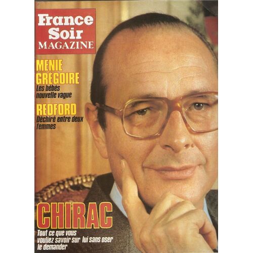 Robert Redford 6p/ Chirac 6p/ Jean Luc Lahaye 1p/ Lino Ventura 1p/ Sade 2p/ Christophe Lambert 2p/ Donald Sutherland 2p/ Anne Consigny 2p/ Johnny Hallyday & Guy Marchand 2p/ 12942