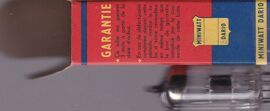AMPOULE POUR RADIO TSF / MINIWATT DARIO ECC 84