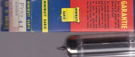 AMPOULE POUR RADIO TSF / MINIWATT DARIO PY82 4.1