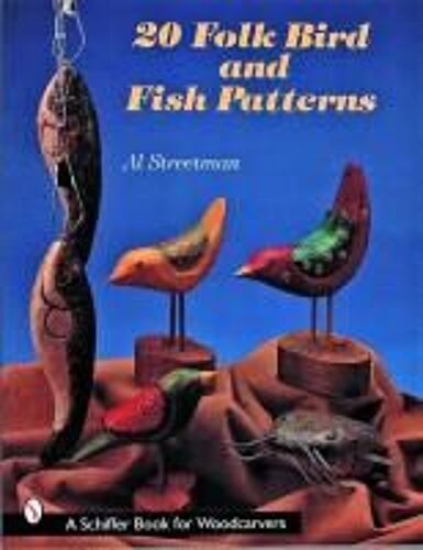 20 Folk Bird & Fish Patterns
