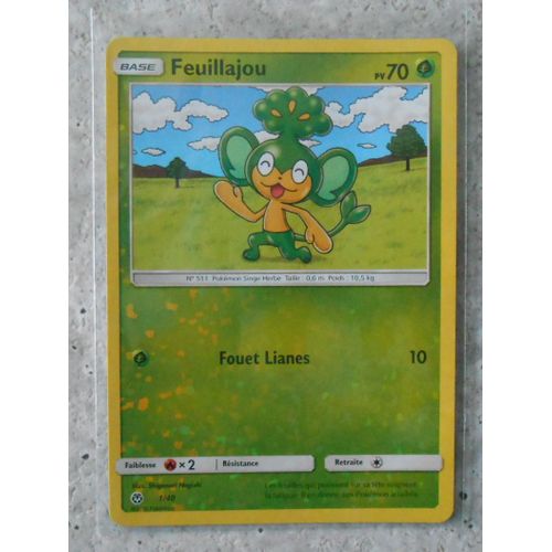 Feuillajou Reverse (1/40) - Cartes Mc Donald's Promo 2018 - Vf