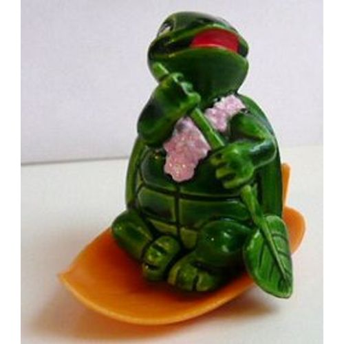 Figurine "Kinder" (1993) - Les Tiny Tortues, N°4 - Tortue Robinson
