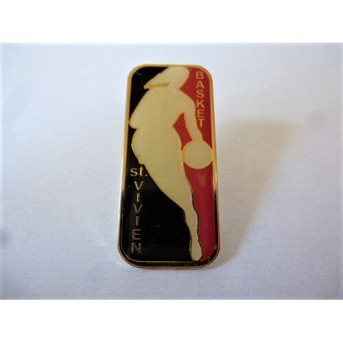 Pins Sports Basketball Basket St Vivien 33 Gironde / Base Dorée