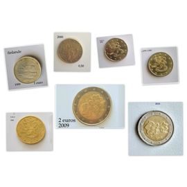 Lot 7 Pièces Euros Finlande
