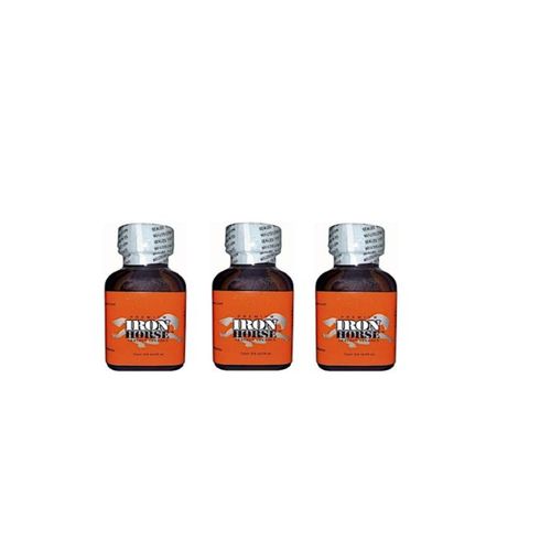 3 Poppers Iron Horse 24ml - Aphrodisiaque - Sexe