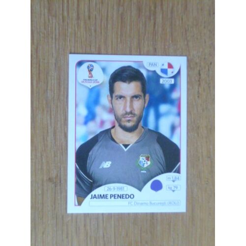 Image Panini 2018 Fifa World Cup Russie N°534 Jaime Penedo -Panama-