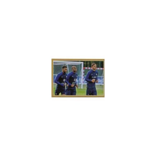 Autocollant Sticker Panini Fiers D'être Bleus / Carrefour 2018 N°19