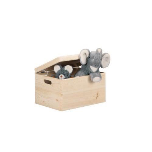 Zeller 13152 Boite multi-usage en bois de conifère avec couvercle, 40 x 30 x 24 cm?