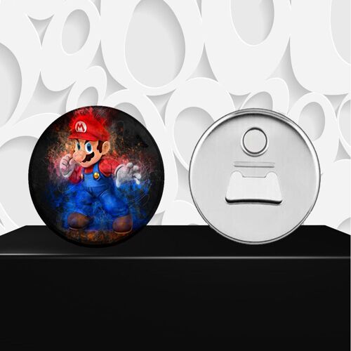 Magnet Décoratif Décapsuleur Aimanté Super Mario 0019