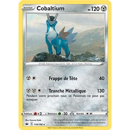 Cobaltium - Holo - 114/198 - Règne De Glace