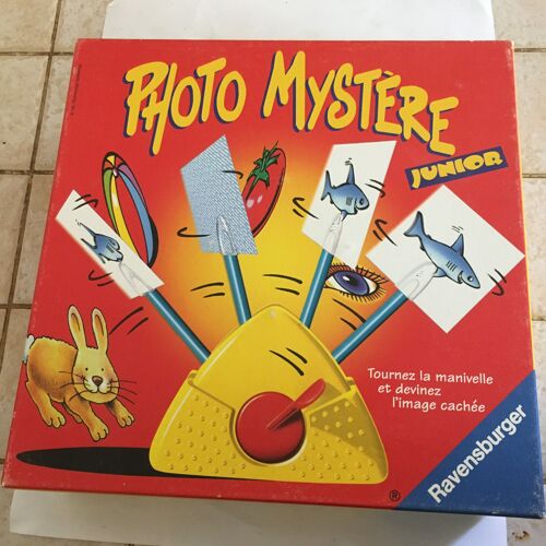 Jeu De Société Photo Mystère Junior