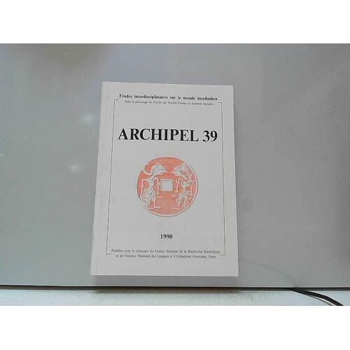 [Revue] Archipel N°39 1990