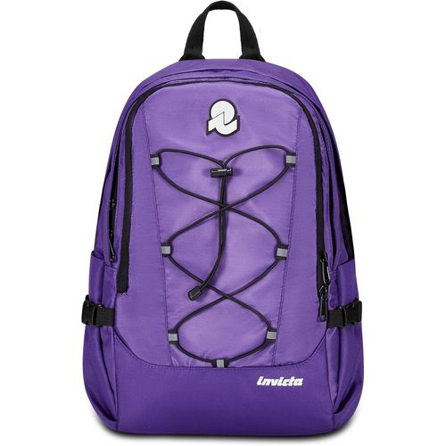 Sac À Dos Bureau Act Smart Plain, Violet, Double Compartiment Avec Poche Pc, Poche Gourde, Poche Avec Organisateur, Sangle De Vie, Rubans Poitrine Et Réglage Du Volume, Travail Scolaire