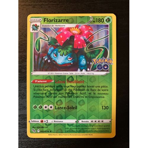 Florizarre - Reverse - 003/078 - Pokemon Go