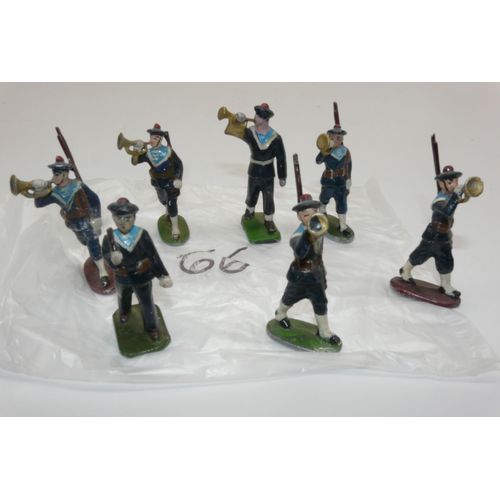 Quiralu - Lot De 6 Trompettes Infanterie De Marine - 1/43e