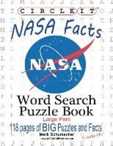 Circle It, Nasa Facts, Large Print, Word Search, Puzzle Book
