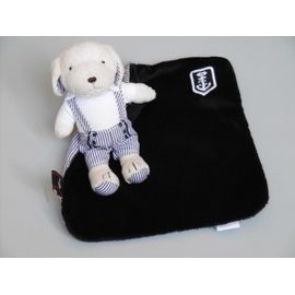 Doudou Chien Mouchoir Bleu Jacadi